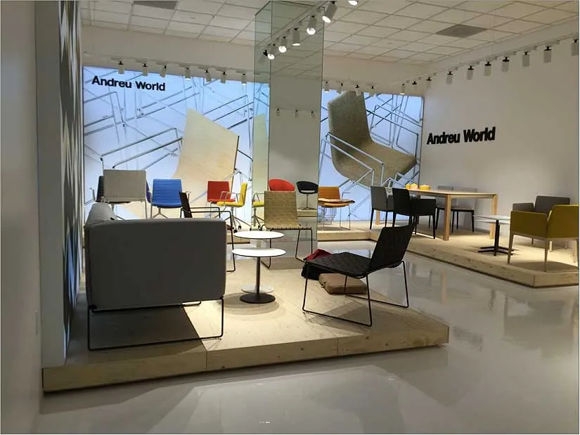 Andreau World showroom commercial construction San Francisco CA — Engler Construction Group